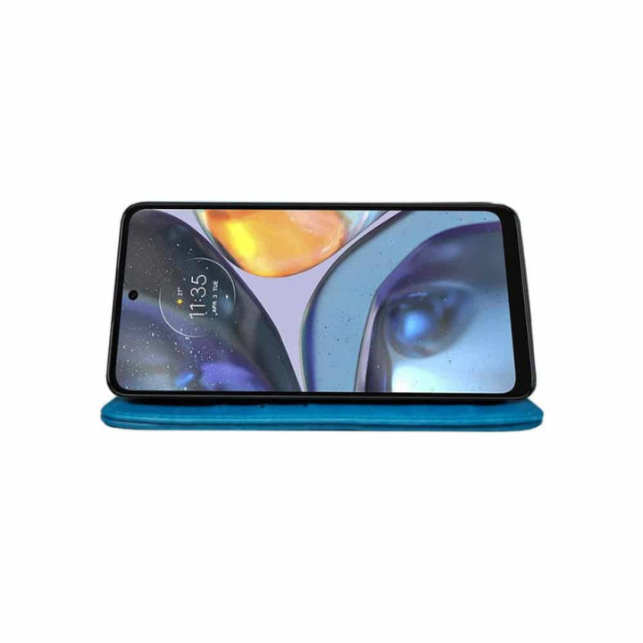 Wallet cover 3-card Motorola Moto G Power (2025) - Lightblue
