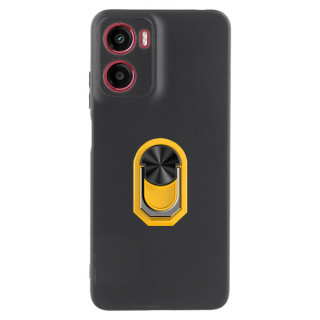 TPU ringcover Motorola Moto G05 - Gul