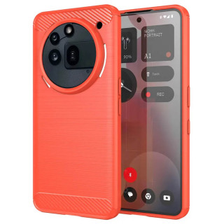 Gebürstet TPU hülle Nothing Phone 3a Pro - Coral