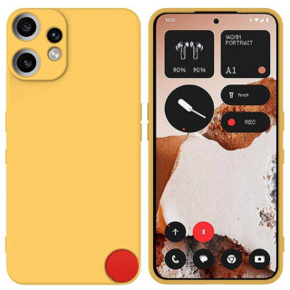 Liquid silikone cover Nothing CMF Phone 2 Pro - Gul