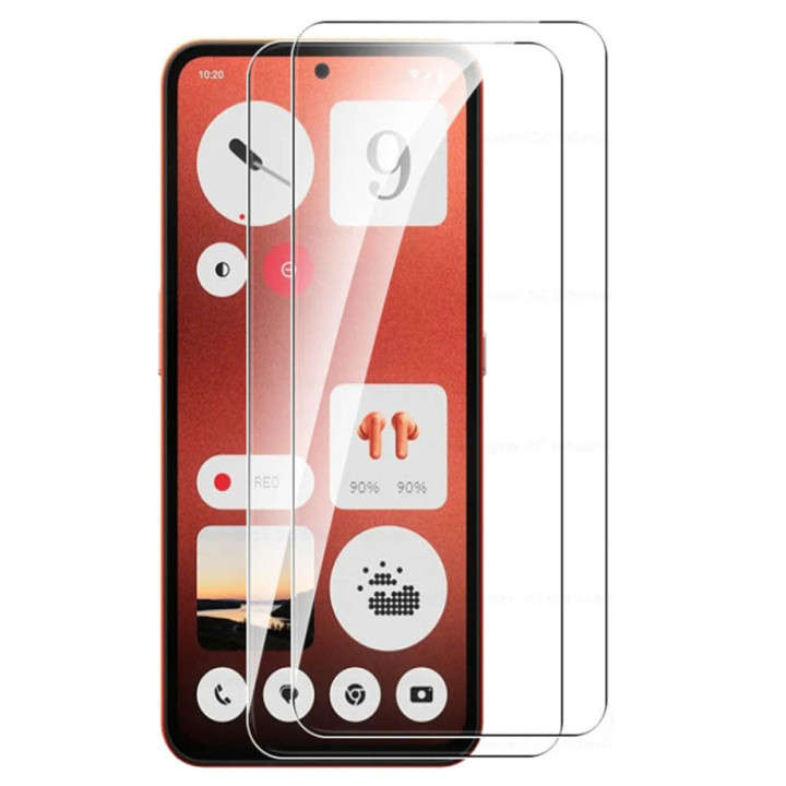 2-pack Tempered glass Screenprotector Nothing CMF Phone 2 Pro