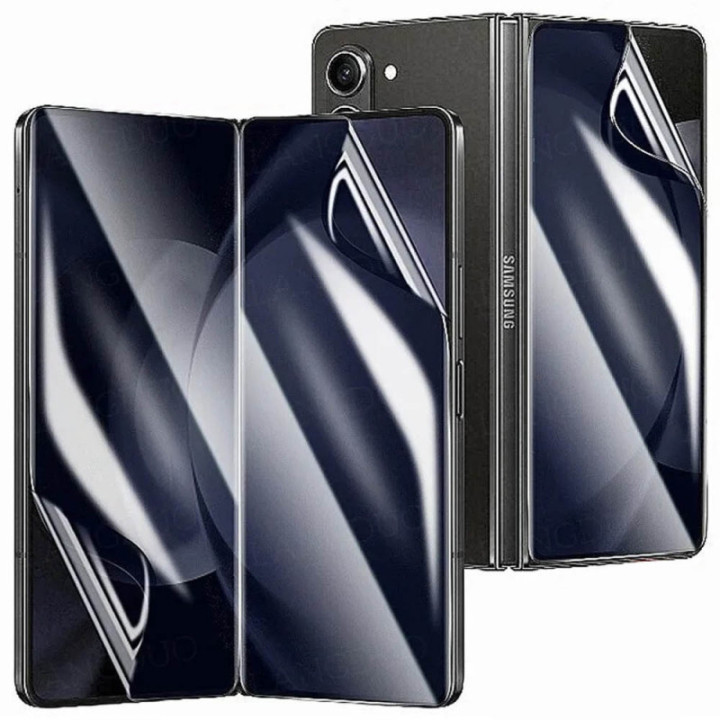 2-kpl Privacy Näytönsuoja 3D Pehmeä HydroGel Samsung Galaxy Z Fold 7