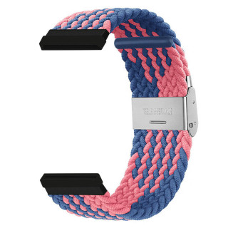 Braided elastic watchband Fitbit Sense - Blue powder
