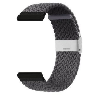 Geflochtenes Elastisches Uhrarmband Fitbit Versa 3 - Skygrey