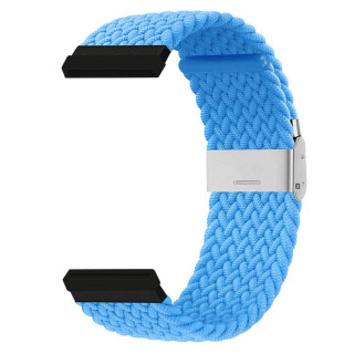 Geflochtenes Elastisches Uhrarmband Fitbit Sense 2 - Skyblue