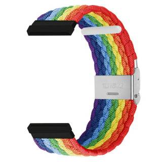 Punottu kellon ranneke Fitbit Sense 2 - Pride