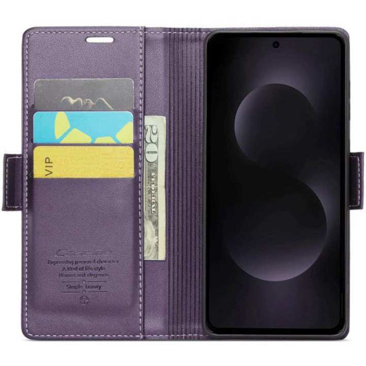 CaseMe mobildeksel 023 Samsung Galaxy S25 Edge - Lilla