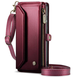 CaseMe Handyhülle C36 Samsung Galaxy S25 Edge - Burgund
