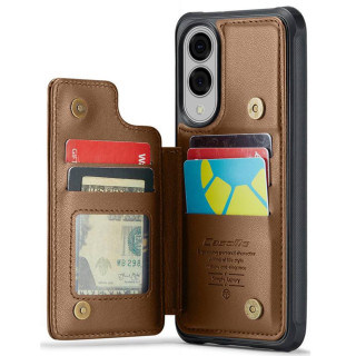 CaseMe puhelimenkotelo C22 Samsung Galaxy S25 Edge - Ruskea