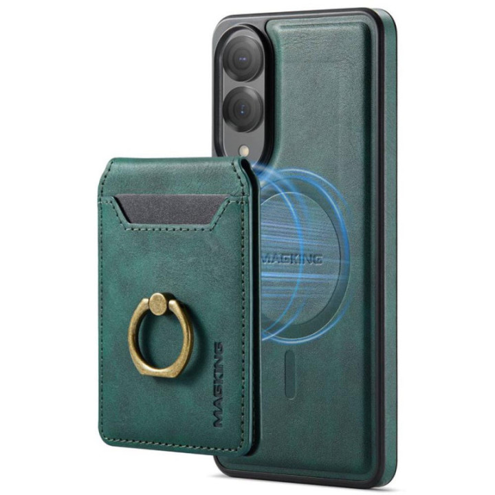 DG-Ming Magking K1 2in1 kotelo Samsung Galaxy S25 Edge - Petrol