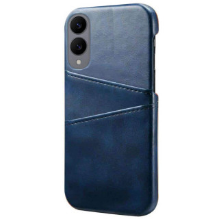 Retro deksel med kortholder Samsung Galaxy S25 Edge - Blå