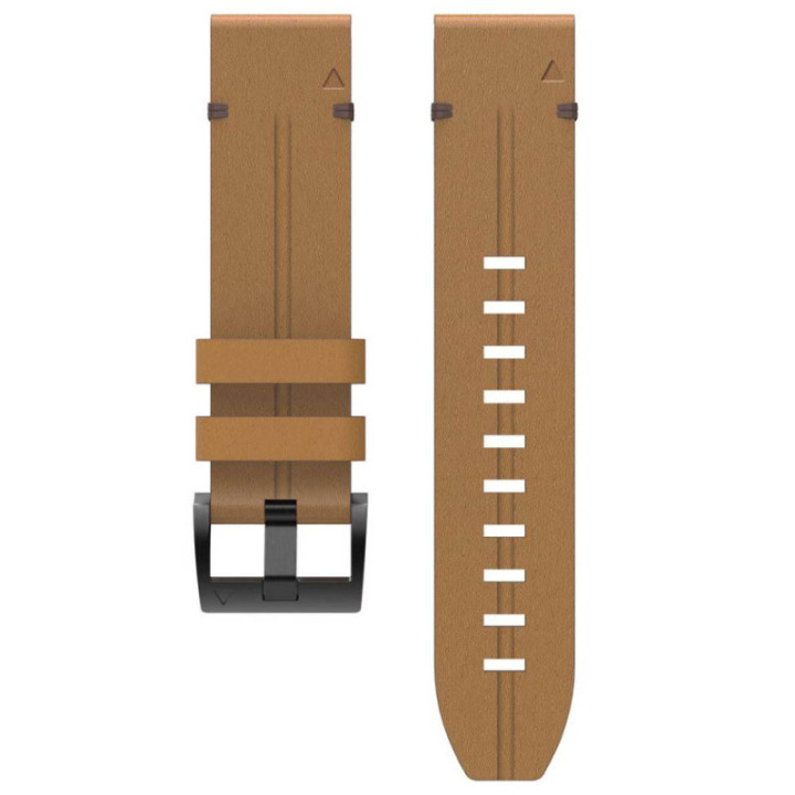 Nail lær klokkereim easyfit Garmin Forerunner 970 - Sandstone