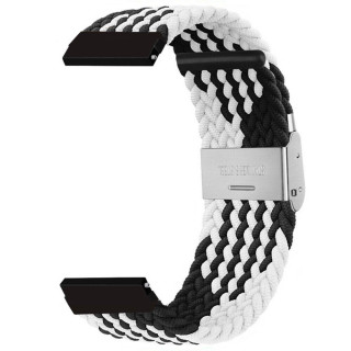 Flätat klockarmband Polar Vantage V3 - Svart/vit
