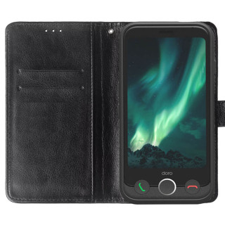 Wallet cover 2-card Doro Aurora A11 - Black