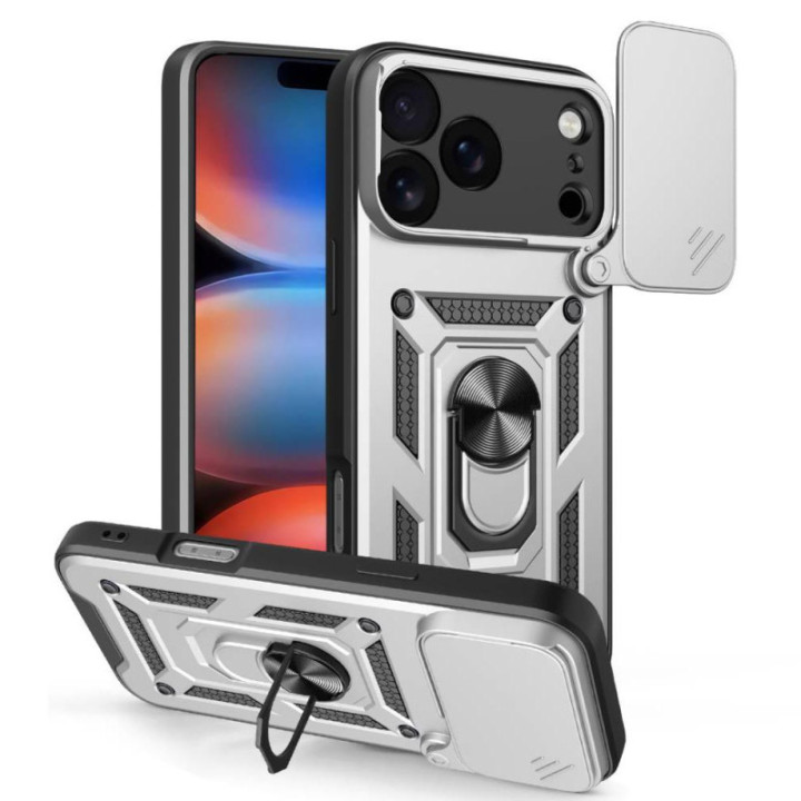 Jazz 3i1 case Apple iPhone 17 Pro Max - Silver
