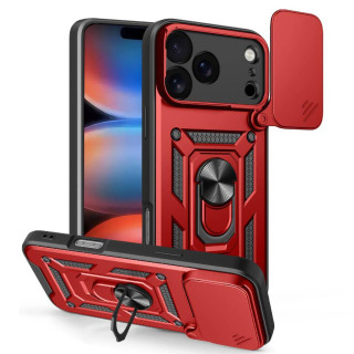Jazz 3i1 deksel Apple iPhone 17 Pro Max - Rød