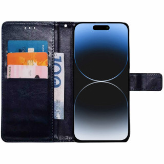 Lompakkokotelo 3-kortti Apple iPhone 17 - Tummansininen