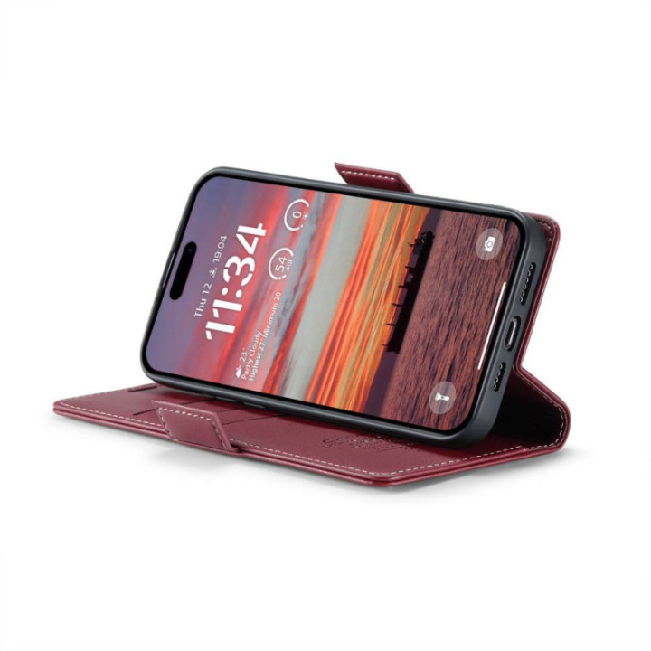 CaseMe mobilcover 023 Apple iPhone 17 - Bordeaux
