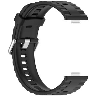 RIB klockarmband Huawei Watch Fit 4 - Onyx black