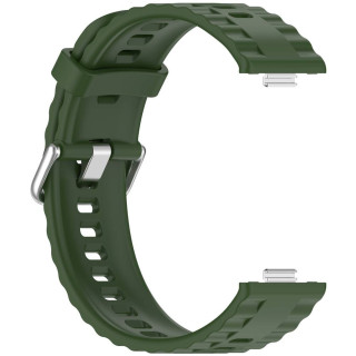 RIB kellon ranneke Huawei Watch Fit 4 - Army green