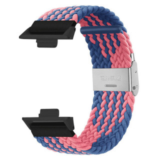 Braided elastic watchband Huawei Watch Fit 4 - Blue powder