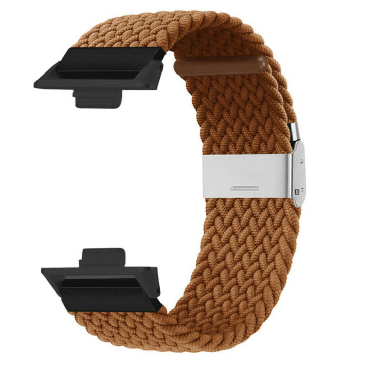 Flätat klockarmband Huawei Watch Fit 4 - Brun