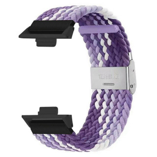 Punottu kellon ranneke Huawei Watch Fit 4 - Gradient purple