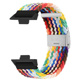 Flettet elastisk urrem Huawei Watch Fit 4 - Army
