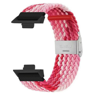 Punottu kellon ranneke Huawei Watch Fit 4 Pro - Gradient red