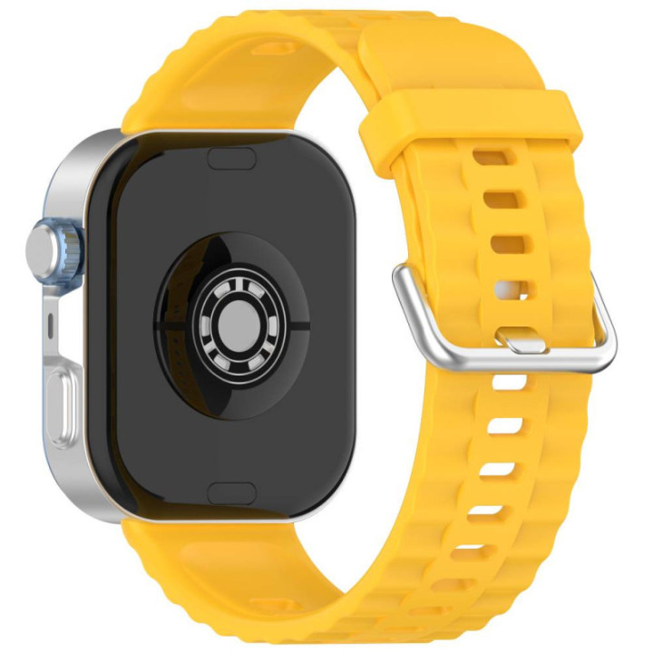 RIB kellon ranneke Huawei Watch Fit 4 Pro - Canary yellow