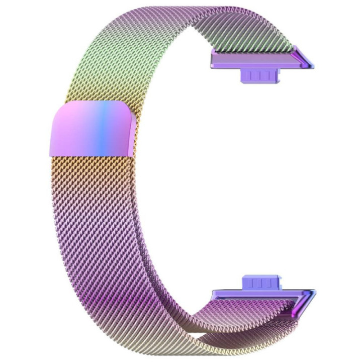 Milanese watchband Huawei Watch Fit 4 Pro - Rainbow
