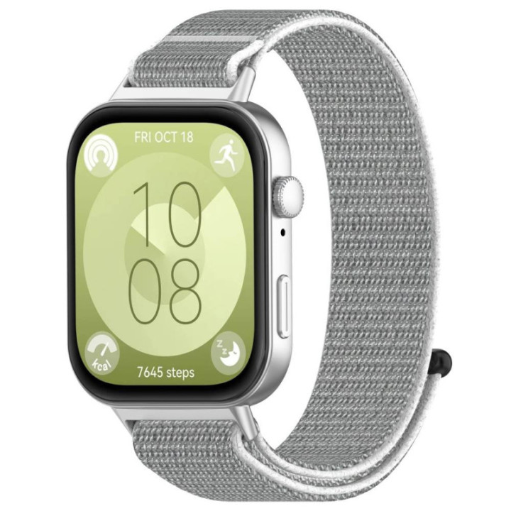 Nailon kellon ranneke Huawei Watch Fit 4 Pro - Seashell