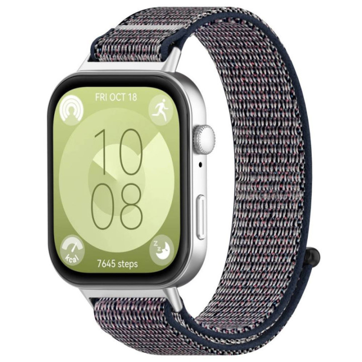 Nailon kellon ranneke Huawei Watch Fit 4 Pro - Midnight blue