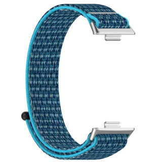 Nylon klockarmband Huawei Watch Fit 4 Pro - Cape cod blue