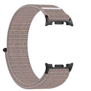Nailon kellon ranneke Samsung Galaxy Watch 8 (44) - Smoke mauve