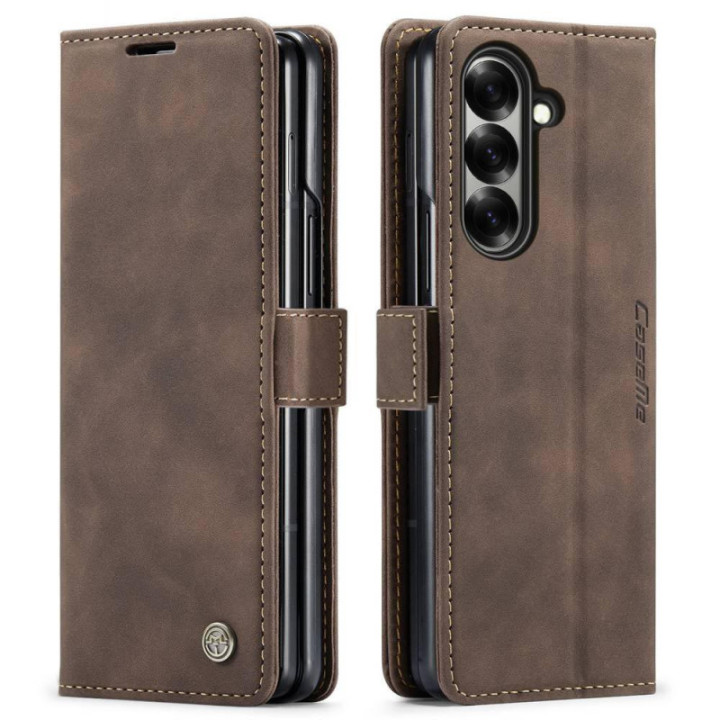 CaseMe mobilfodral 013 Samsung Galaxy Z Fold 7 - Coffee