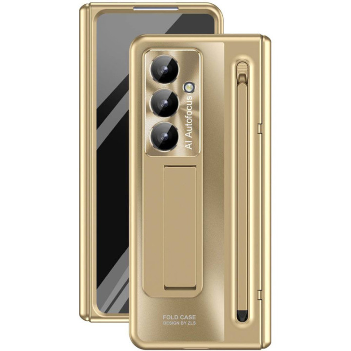 FlexStand Stylus deksel Samsung Galaxy Z Fold 7 – Royal gold