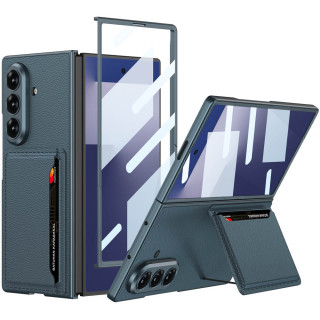 Leather Shield Case Samsung Galaxy Z Fold 7 – Ocean teal