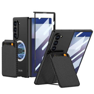 GKK Magnet Card Holder Hülle Samsung Galaxy Z Fold 7 – Carbon shadow