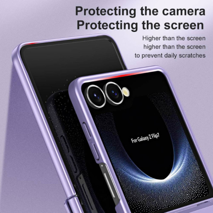 Starry Sky kuori Samsung Galaxy Z Flip 7 - Pale purple