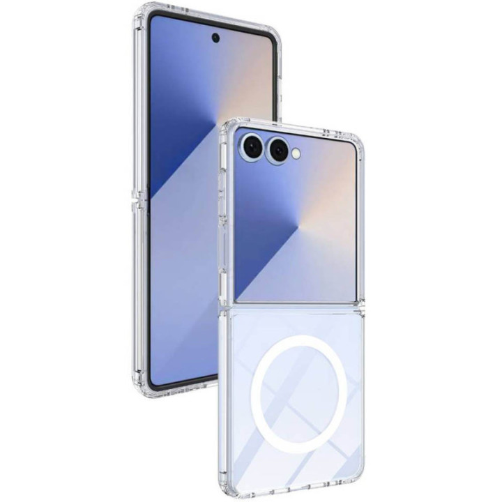Acrylic Mag Hülle Samsung Galaxy Z Flip 7 – Transparent