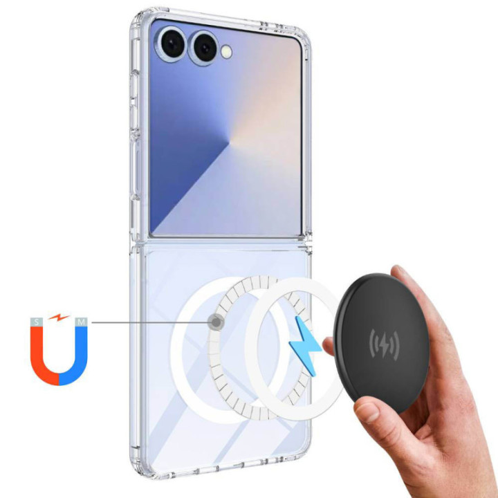 Acrylic Mag Case Samsung Galaxy Z Flip 7 – Clear