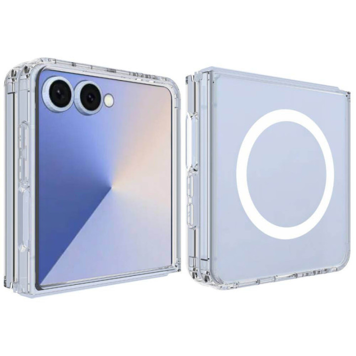 Acrylic Mag Hülle Samsung Galaxy Z Flip 7 – Transparent