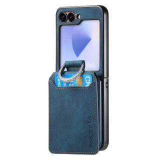 Retro ring kuori Samsung Galaxy Z Flip 7 - Royal blue