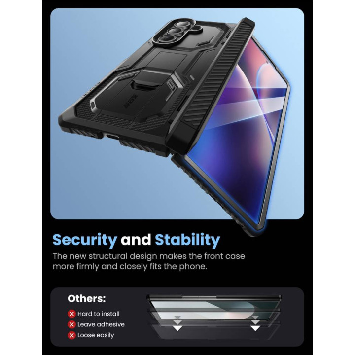 i-Blason Armorbox deksel Samsung Galaxy Z Fold 7 - Black