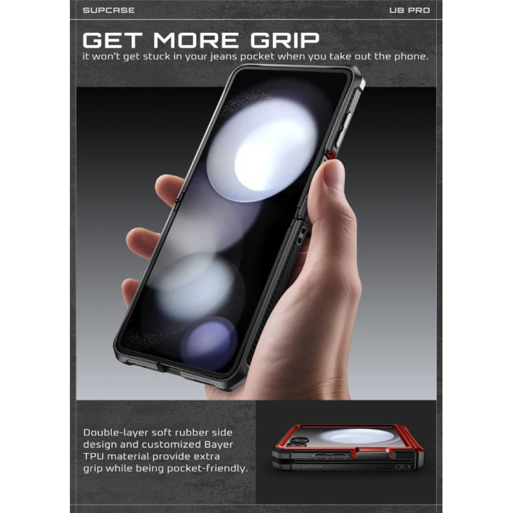SUPCASE UB Pro Hülle Samsung Galaxy Z Flip 7 - Ruddy