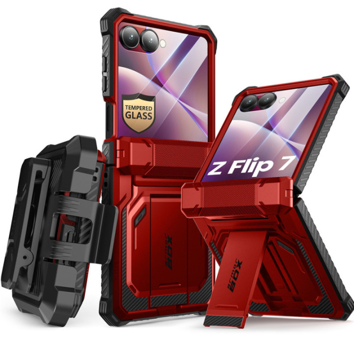 i-Blason Armorbox deksel Samsung Galaxy Z Flip 7 - Ruddy