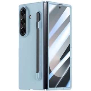 2in1 Acrylic Stylus Hülle Samsung Galaxy Z Fold 7 – Skyblue
