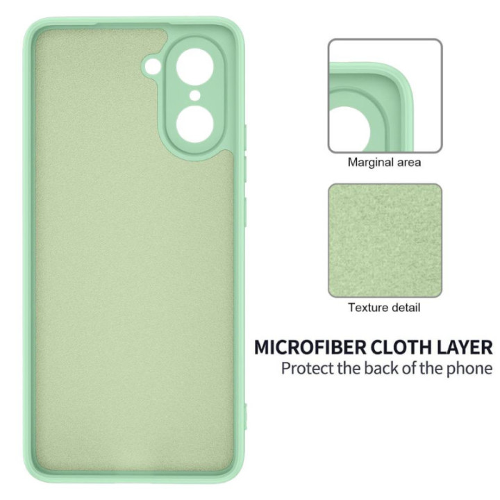 Liquid silicone case OnePlus Nord CE5 - Mint