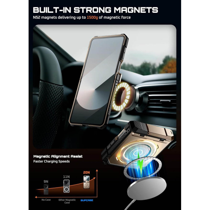 SUPCASE UB Grip skal Samsung Galaxy Z Flip 7 - Desert